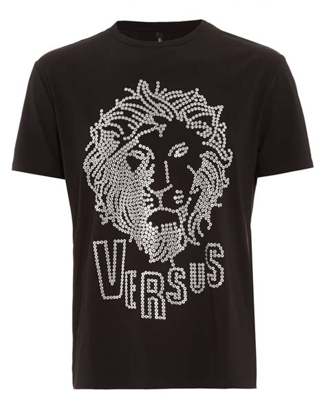 versace lion head t shirt|Versace Versus Lion head T.